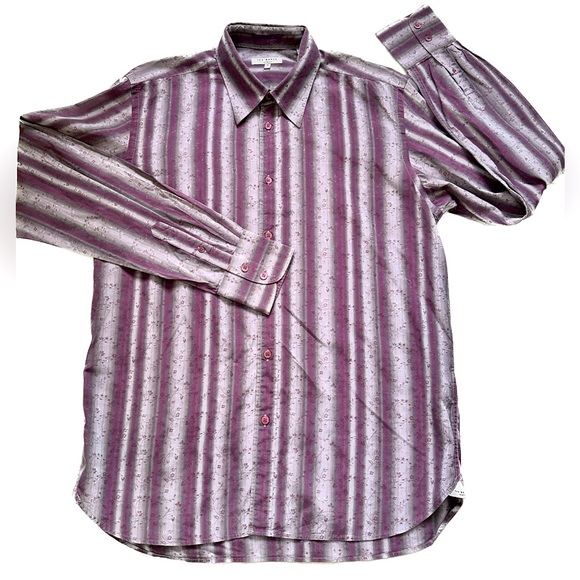 Ted Baker London Other - Ted Baker Stripe Purple Button Down (Size 4 or Large)